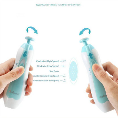 6 in 1 Electric Baby Nail Trimmer Kit