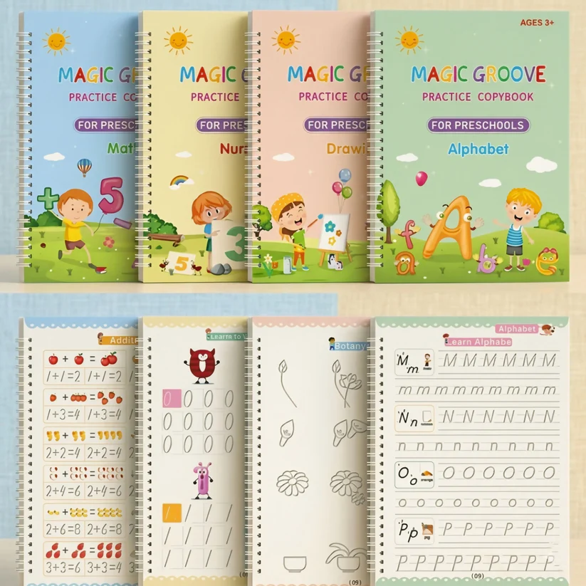 Sank Magic Hand Writing Practice Book