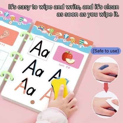 Reusable Tracing & Dot-to-Dot Workbook | Early Learning Activity Book