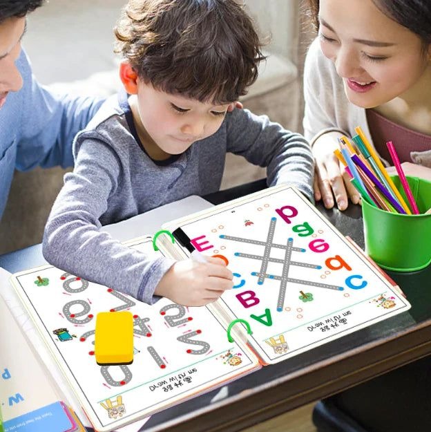 Reusable Tracing & Dot-to-Dot Workbook | Early Learning Activity Book