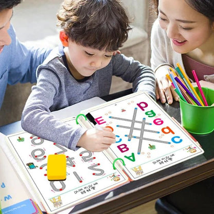 Reusable Tracing & Dot-to-Dot Workbook | Early Learning Activity Book