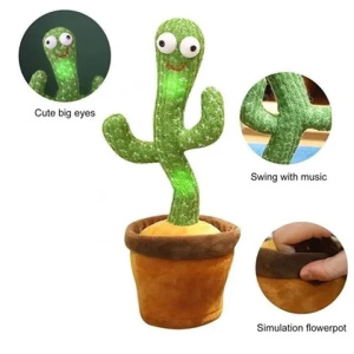 Dancing Cactus Toy – Sings, Talks & Records Your Voice