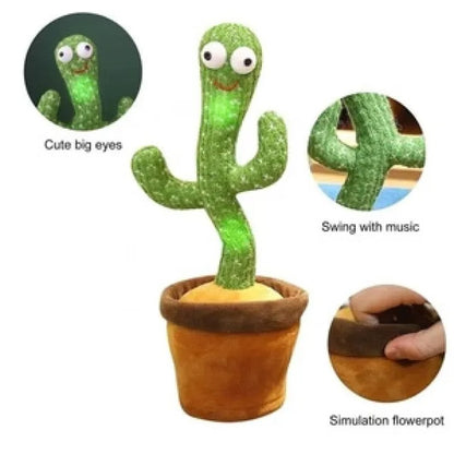 Dancing Cactus Toy – Sings, Talks & Records Your Voice