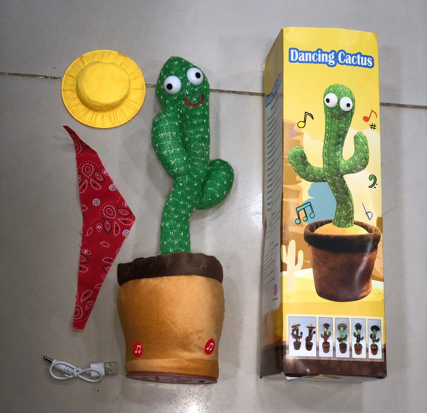 Dancing Cactus Toy – Sings, Talks & Records Your Voice