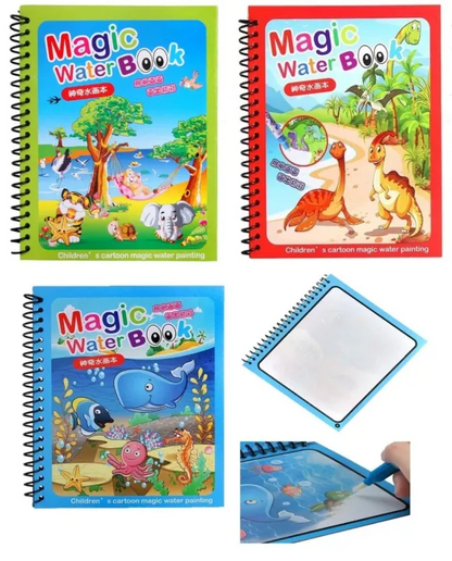 Magic Water Drawing Coloring Book