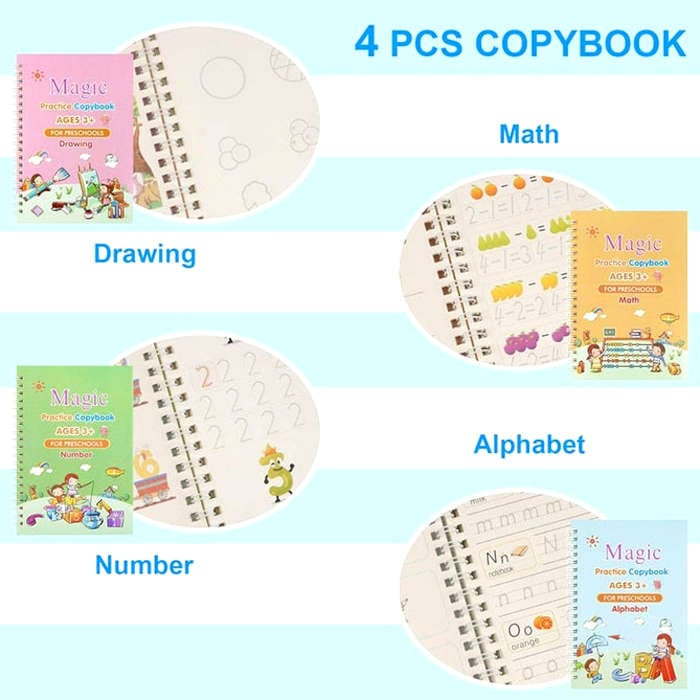 Sank Magic Hand Writing Practice Book